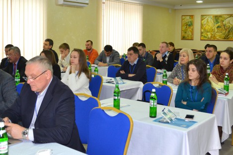 Learning how to turn interesting ideas into local development projects at a workshop in Vinnytsia